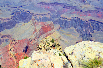 Grand Canyon is a steep-sided canyon carved by the Colorado River  adjacent rim are contained...