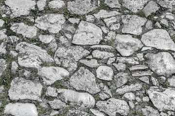 old stone wall in Istanbul