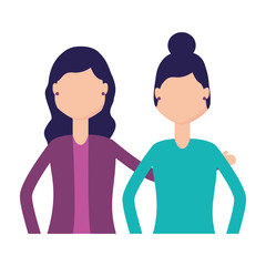 women characters portrait