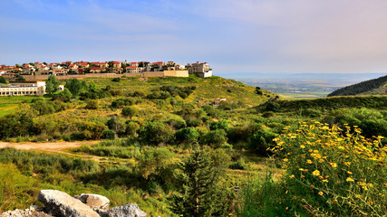 Fototapeta na wymiar panoramic view in israel