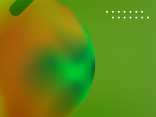 Abstract green geometric background.