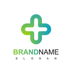 Obraz premium Health Care Logo Design Inspiration