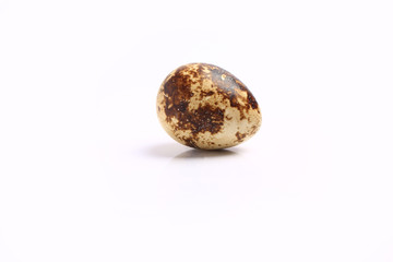 quail eggs isolated on white background