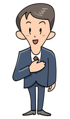 お任せください