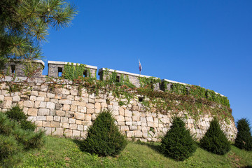 Fototapeta premium Choji Fortress is a military defense facility during the Joseon Dynasty.