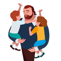 father with sons characters