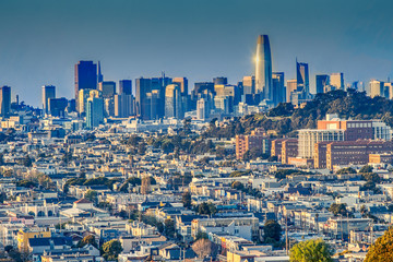 Obraz premium San Francisco Sunset