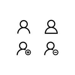 Add contact icon logo