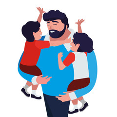 father with sons characters