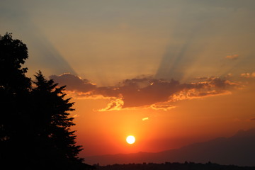 Fototapeta premium Amanecer Iztacihuatl