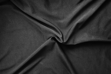 black silk fabric cloth background