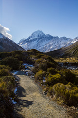path in the mountains