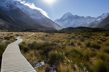 Footpath in the mountains