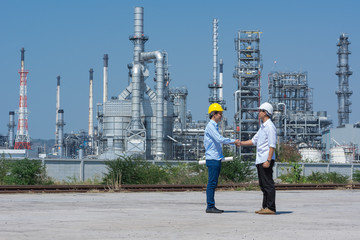 Engineer on refinery.