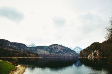 lake in the mountains