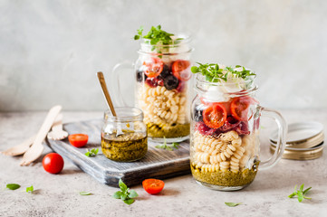 Pasta Salad in a Jar