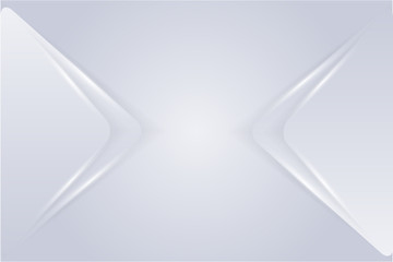 Abstract geometric white and gray color material frame layout modern tech with layer background