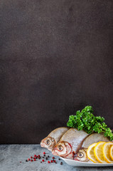 Whole Breams with Lemon and Herbs