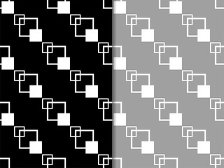 Geometric seamless pattern. Square