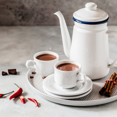 Hot Chocolate with Chili