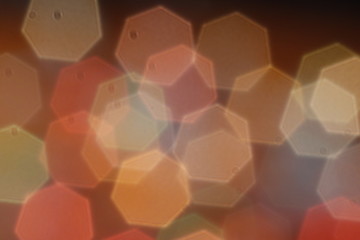 A beauty colorful bokeh effect background.