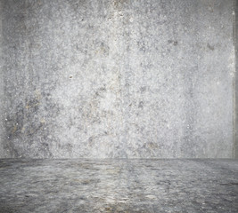 concrete wall, grey background