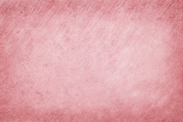 aluminium texture background with rose gold color, pattern of scratches on stainless steel.