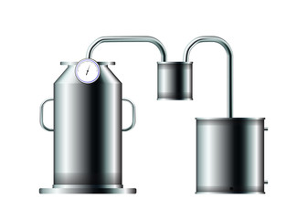 Distiller for chemical laboratory.