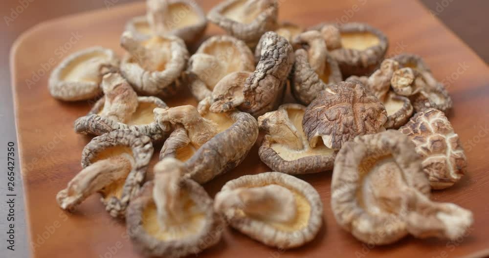 Canvas Prints stack of dry mushroom