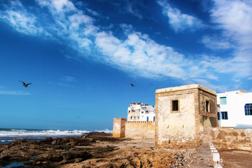 Ancient fortress in Essaouira, Morocco