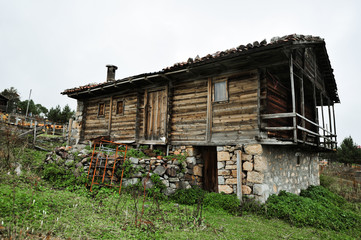 old wooden house
