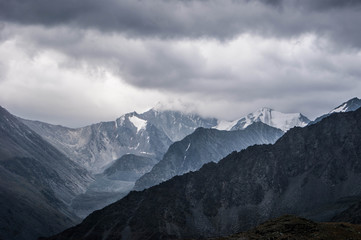 Непогода в горах, Алтай