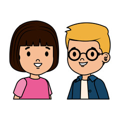 little kids couple characters