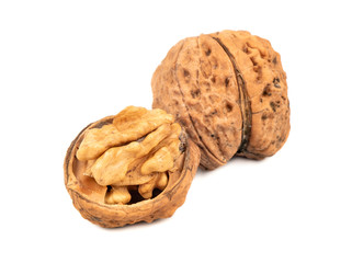 Walnut with half