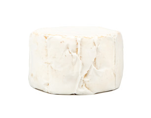 Brie cheese isolated