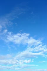 Fotobehang clear blue sky background © sutichak