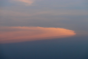 Amazing cloudscape on the sky.