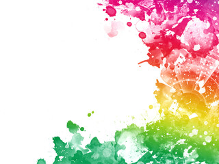Colorful watercolor splash texture background isolated. Hand-drawn blob, spot. Watercolor effects. abstract background 