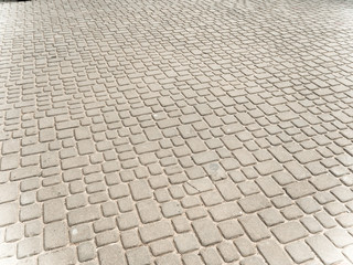 pavement of the city. trawl tile beautiful.