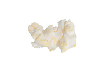 popcorn isolated on white background - clipping paths