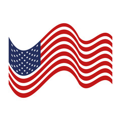 Obraz premium united states of america flag