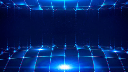 5g internet networking. Data transmission channel.