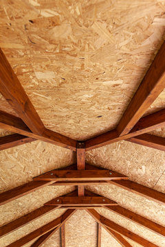 Walm Dachstuhl mit OSB Platten