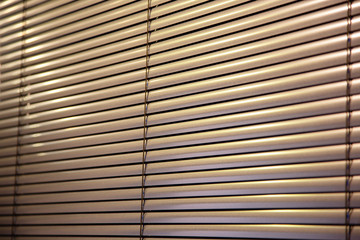 Window jalousie at modern office