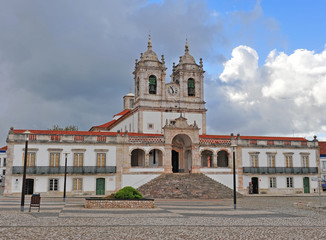Cathedral of Nazare sitio, Portugal