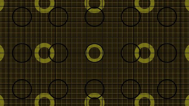 Abstract Background Grid With Circles Version A14