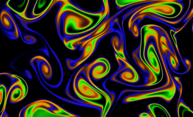 Magic space texture, pattern, looks like colorful smoke with beautiful little stars