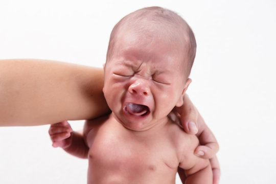 Crying Newborn Baby