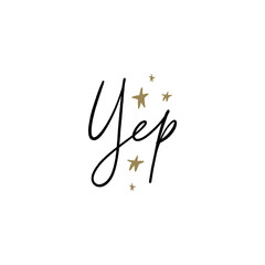 Vector hand drawn lettering text with decor elements for shopping banners, labels, decor and more. Clip art