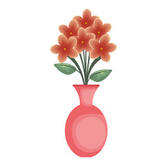 vase with flowers icon
